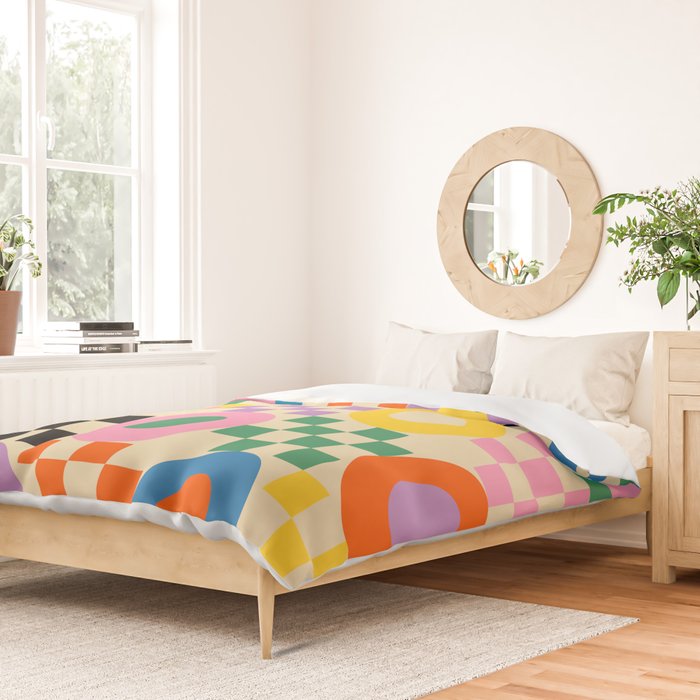 Lucky Checkerboard Duvet Cover Gallery Image 2