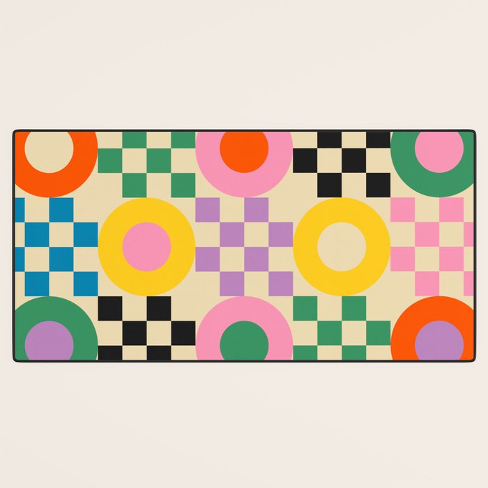 Lucky Checkerboard Desk Mat Gallery Image 3
