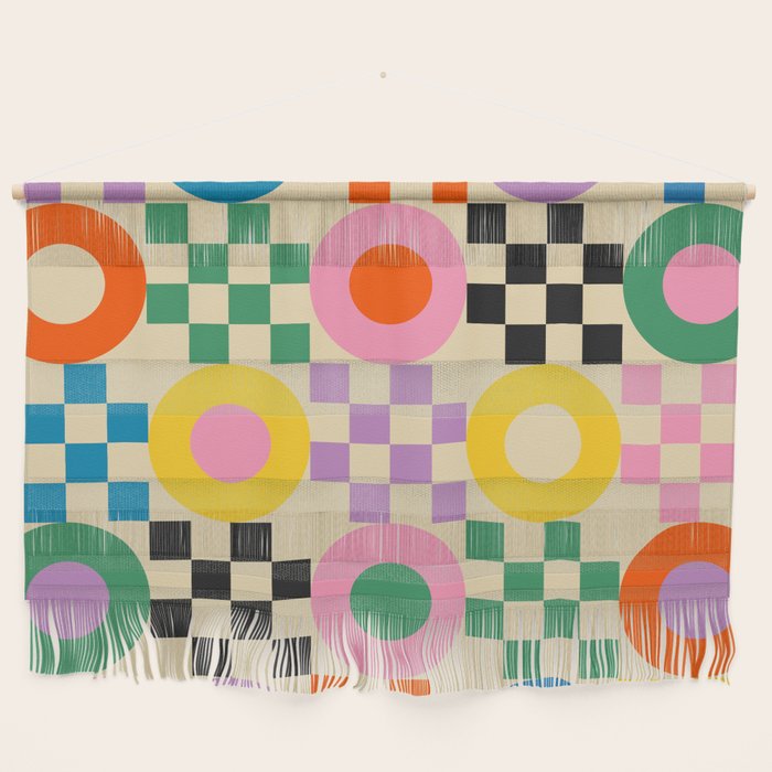 Lucky Checkerboard Wall Hanging Gallery Image 1