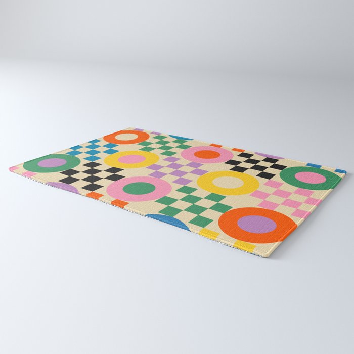 Lucky Checkerboard Rug Gallery Image 3
