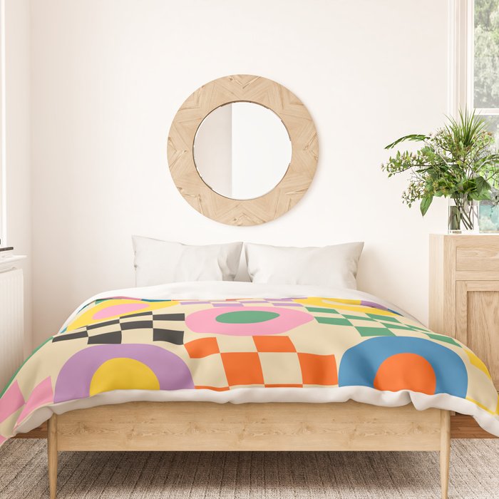 Lucky Checkerboard Duvet Cover Gallery Image 3