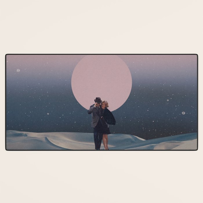 It is our chance to Leave forever - Vertical version Desk Mat Gallery Image 3
