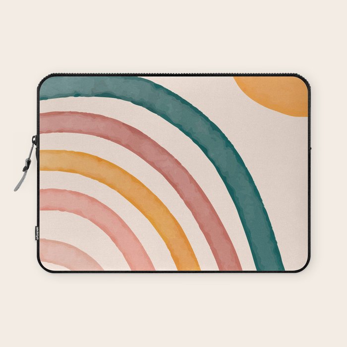 Abstract Colors of the Rainbow Laptop Sleeve Gallery Image 1