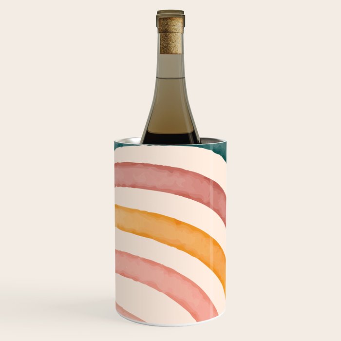 Abstract Colors of the Rainbow Wine Chiller Gallery Image 2