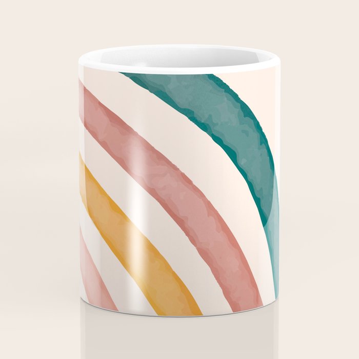 Abstract Colors of the Rainbow Coffee Mug Gallery Image 4