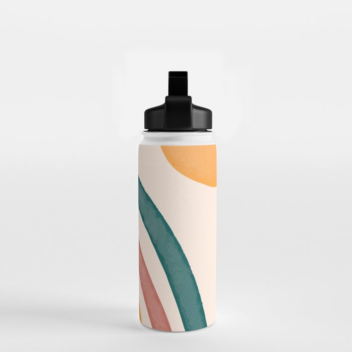 Abstract Colors of the Rainbow Water Bottle Gallery Image 2