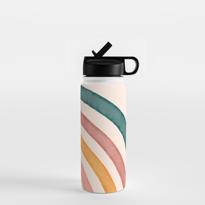 Abstract Colors of the Rainbow Water Bottle Gallery Image 1
