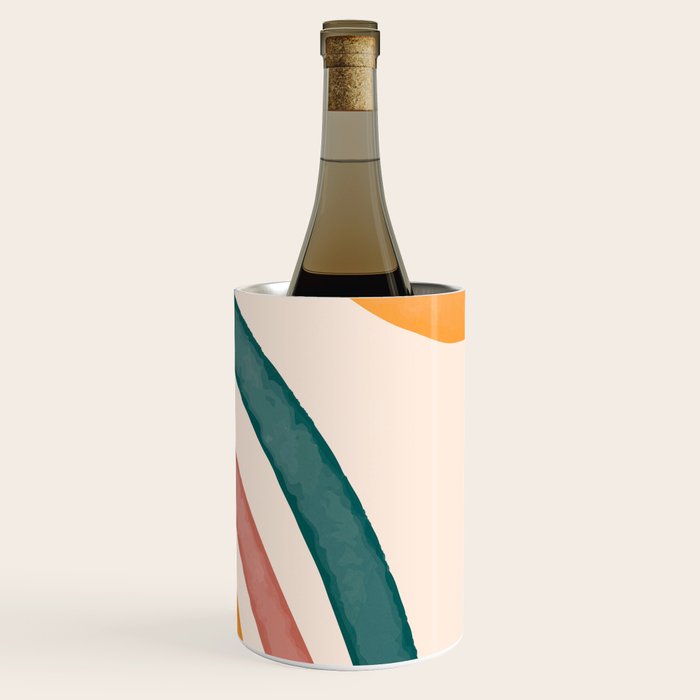 Abstract Colors of the Rainbow Wine Chiller Gallery Image 3