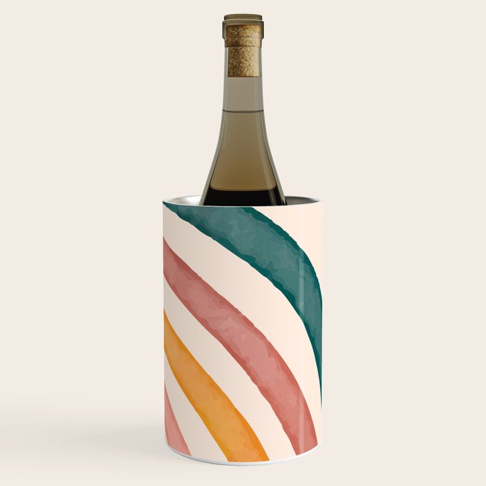 Abstract Colors of the Rainbow Wine Chiller Gallery Image 1