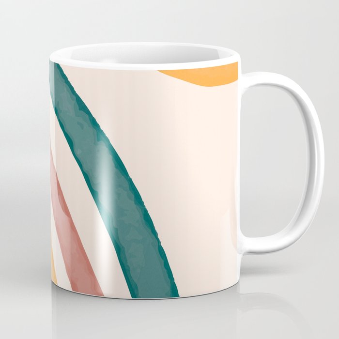 Abstract Colors of the Rainbow Coffee Mug Gallery Image 1