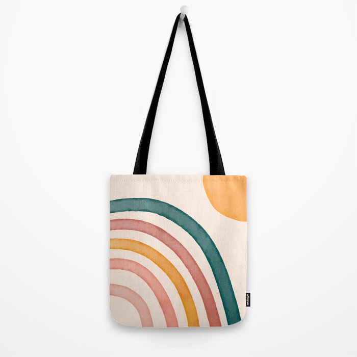Abstract Colors of the Rainbow Tote Bag Gallery Image 2