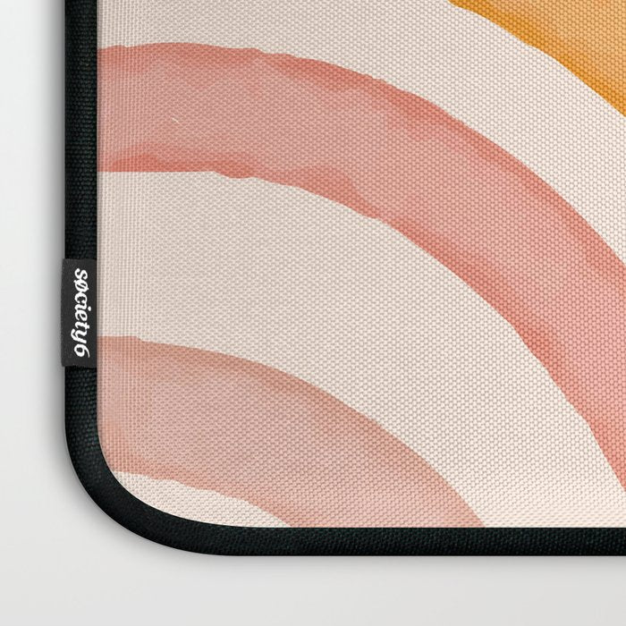 Abstract Colors of the Rainbow Laptop Sleeve Gallery Image 3