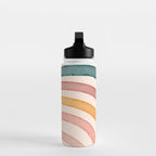 Abstract Colors of the Rainbow Water Bottle Gallery Image 3