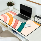 Abstract Colors of the Rainbow Desk Mat Gallery Image 2