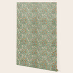 William Morris Vintage Fruit Sage Green  Wallpaper Gallery Image 2