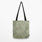 William Morris Vintage Fruit Sage Green  Tote Bag Gallery Image 2