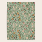 William Morris Vintage Fruit Sage Green  Poster Gallery Image 4