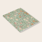 William Morris Vintage Fruit Sage Green  Notebook Gallery Image 2