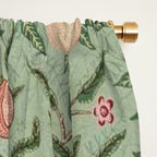William Morris Vintage Fruit Sage Green  Window Curtain Gallery Image 2