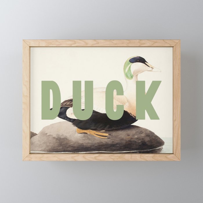 Duck Mini Art Print Gallery Image 1