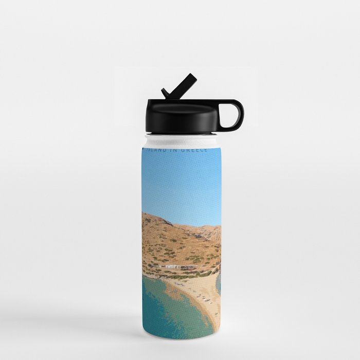 Visit Kythnos Water Bottle Gallery Image 1