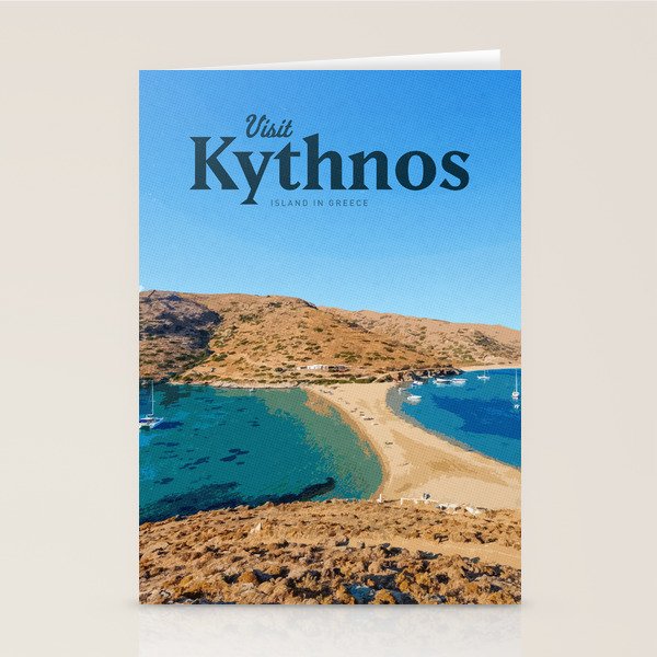 Visit Kythnos Stationery Card Gallery Image 1