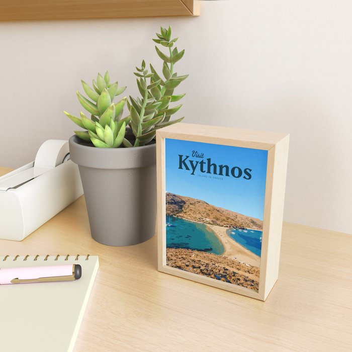 Visit Kythnos Mini Art Print Gallery Image 2