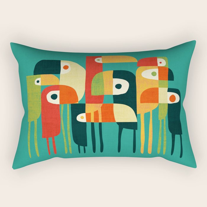 Toucan Rectangular Pillow Gallery Image 2
