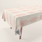 Pink Popsicle Pattern Tablecloth Gallery Image 1
