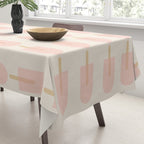 Pink Popsicle Pattern Tablecloth Gallery Image 3