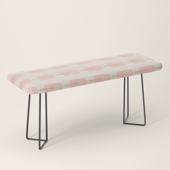 Pink Popsicle Pattern Bench Gallery Image 1