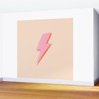 Thunderbolt: The Peach Edition Wall Mural Gallery Image 2