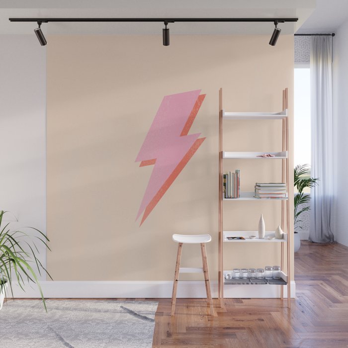 Thunderbolt: The Peach Edition Wall Mural Gallery Image 1