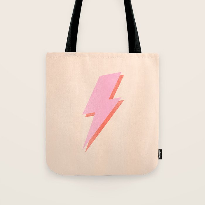Thunderbolt: The Peach Edition Tote Bag Gallery Image 1
