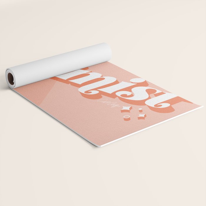 Optimist - Blush Yoga Mat Gallery Image 2