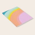 Painted Pastel Rainbow Notebook Gallery Image 2
