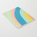 Painted Pastel Rainbow Notebook Gallery Image 3