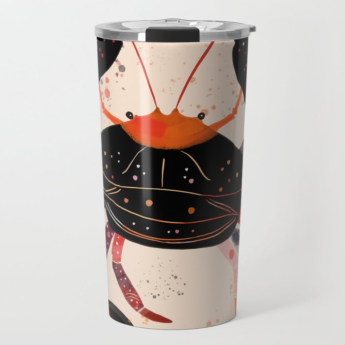 Mystical Crab II Travel Mug Gallery Image 1