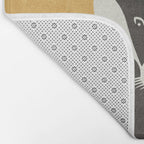 FAUNA / Badger Bath Mat Gallery Image 2