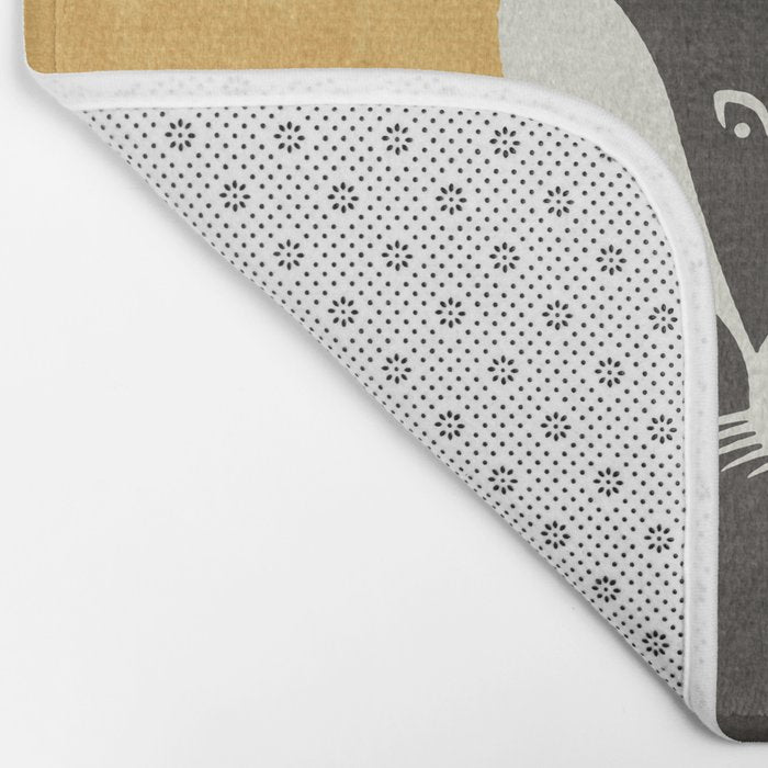 FAUNA / Badger Bath Mat Gallery Image 2