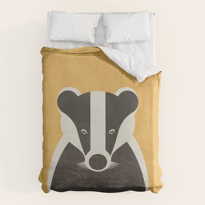 FAUNA / Badger Duvet Cover Gallery Image 6