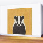 FAUNA / Badger Wall Mural Gallery Image 2