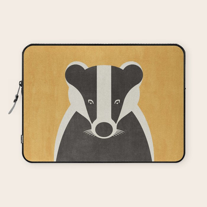 FAUNA / Badger Laptop Sleeve Gallery Image 1