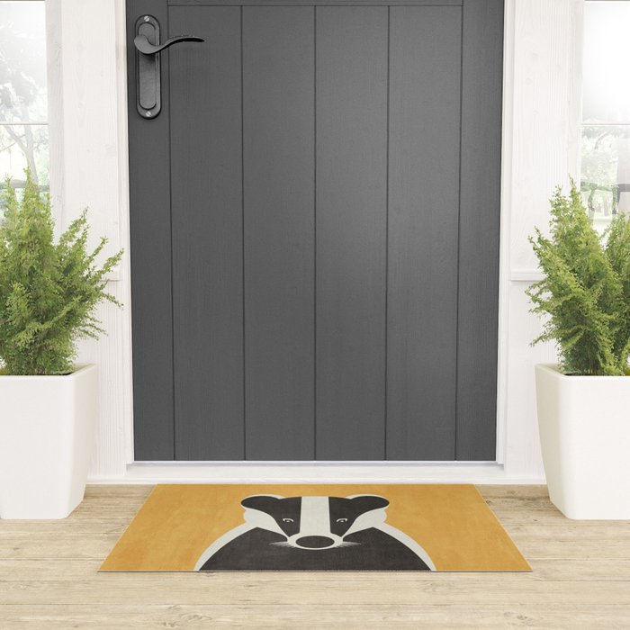 FAUNA / Badger Welcome Mat Gallery Image 3