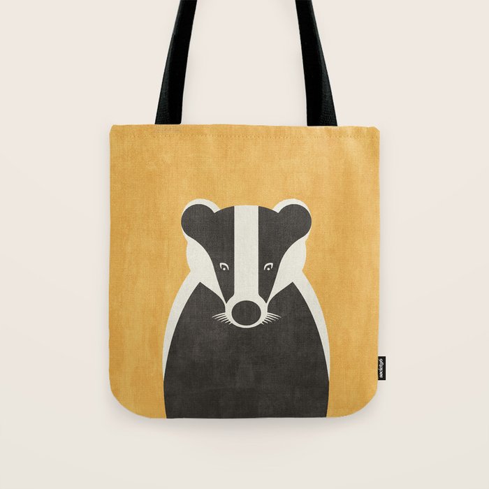 FAUNA / Badger Tote Bag Gallery Image 1