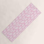 Gossamer Ghosts - pink Yoga Mat Gallery Image 1