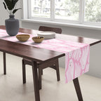 Gossamer Ghosts - pink Table Runner Gallery Image 2