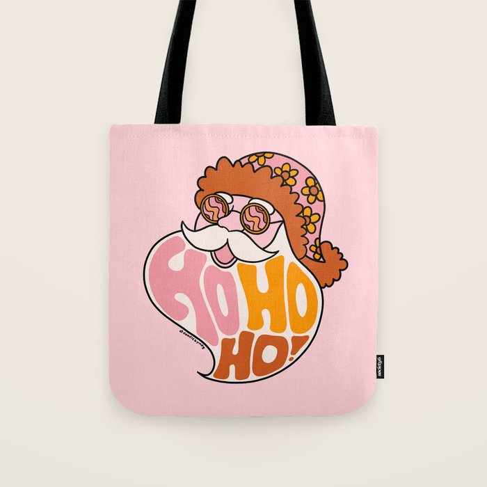 Hippie Ho Ho Ho Tote Bag Gallery Image 1