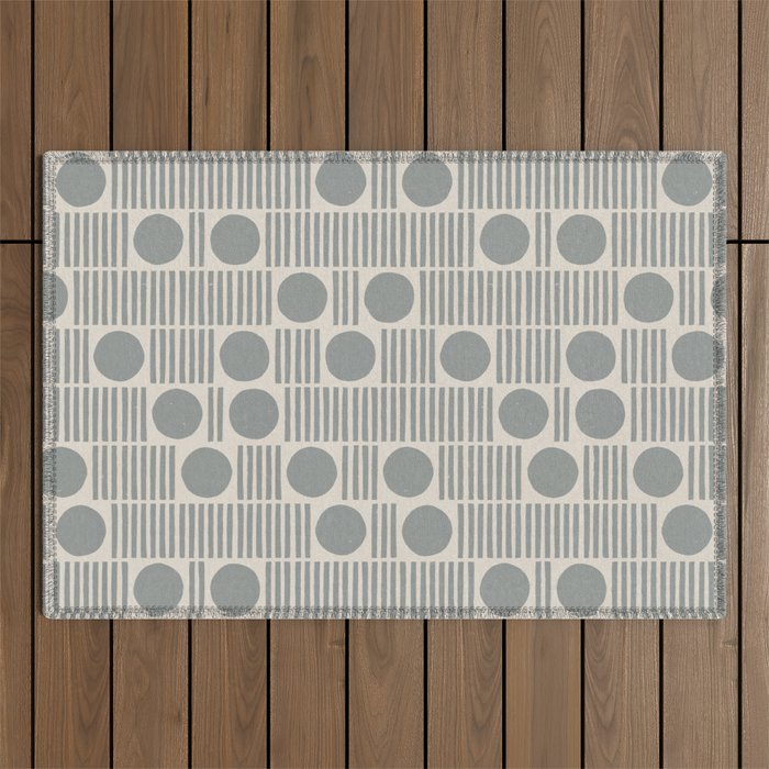 Simple Pattern #2 Outdoor Rug Gallery Image 1