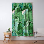 Banana leaf grandeur II Window Curtain Gallery Image 5